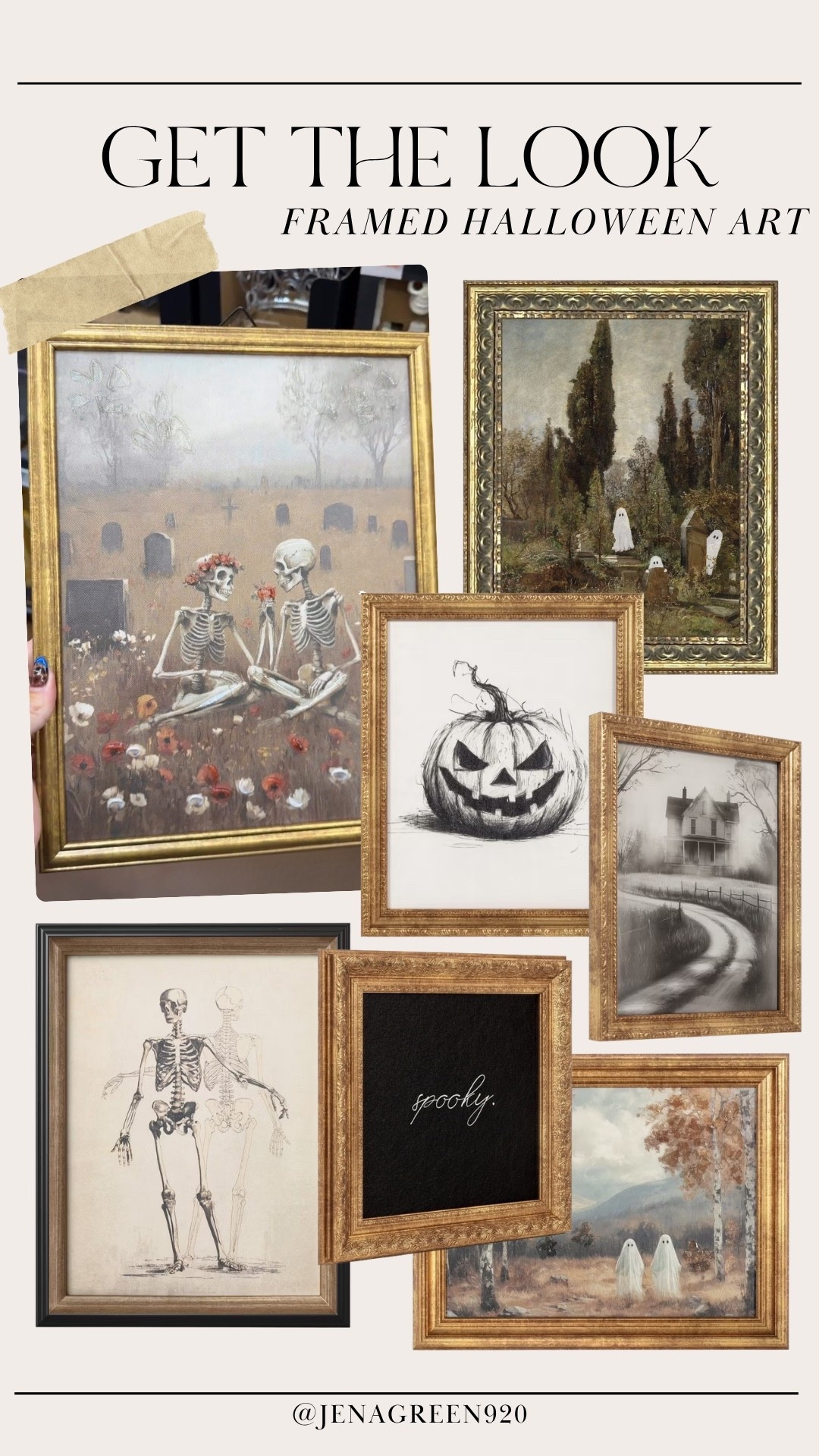 Framed Halloween Art | Halloween Decor | Wall Art

#LTKSeasonal #LTKHome
