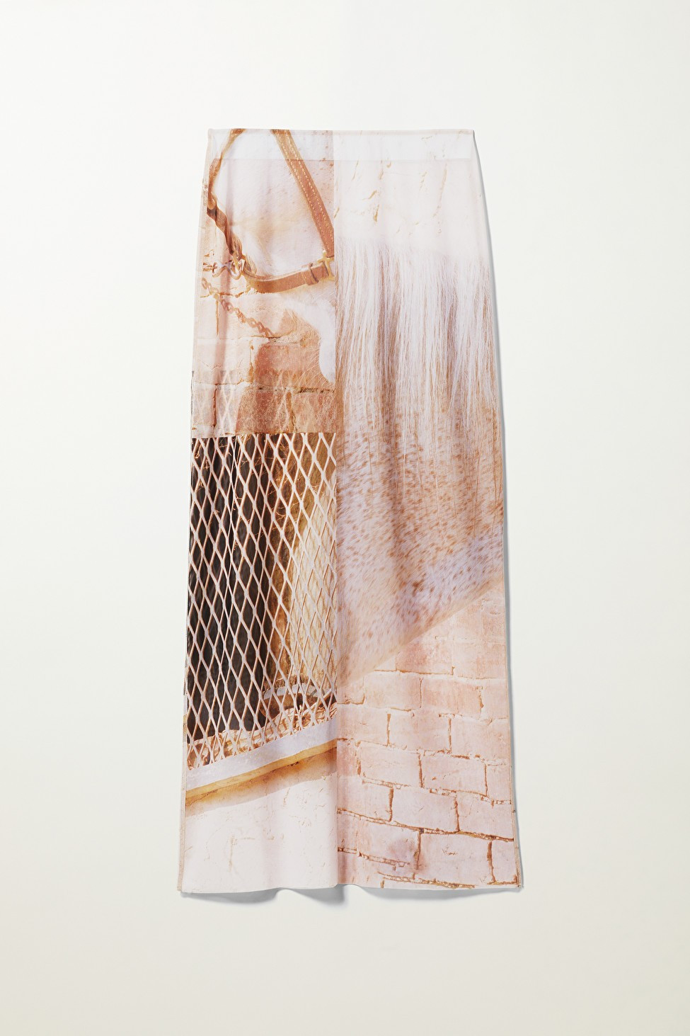 Pollux Print Skirt - Rust - Skirts - Weekday GB | Weekday