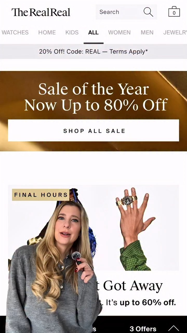 Score high end luxury for less with my top picks from The RealReal. From authenticated designer handbags to timeless jewelry and archival fashion, these pre-loved finds are the ultimate style investments. Tap to shop my curated luxury favorites! #TheRealReal #LuxuryResale #DesignerFinds 

 #LTKdayinmylife #LTKootd #LTKSaleAlert