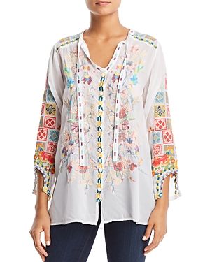 Johnny Was Collection Nikolita Embroidered Top | Bloomingdale's (US)