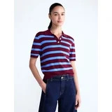 Free Assembly Women's and Women's Plus Polo Sweater with Short Sleeves, Lightweight, Sizes XS-4X | Walmart (US)