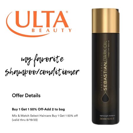 My favorite #haircare on sale!

#shampoo #conditioner #hair #beauty #ulta

#LTKsalealert #LTKunder50 #LTKbeauty