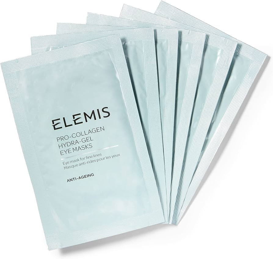 ELEMIS Pro-Collagen Hydra-Gel Eye Masks, Under-Eye Treatment Hydrates, Smooths, Tightens & Help V... | Amazon (US)