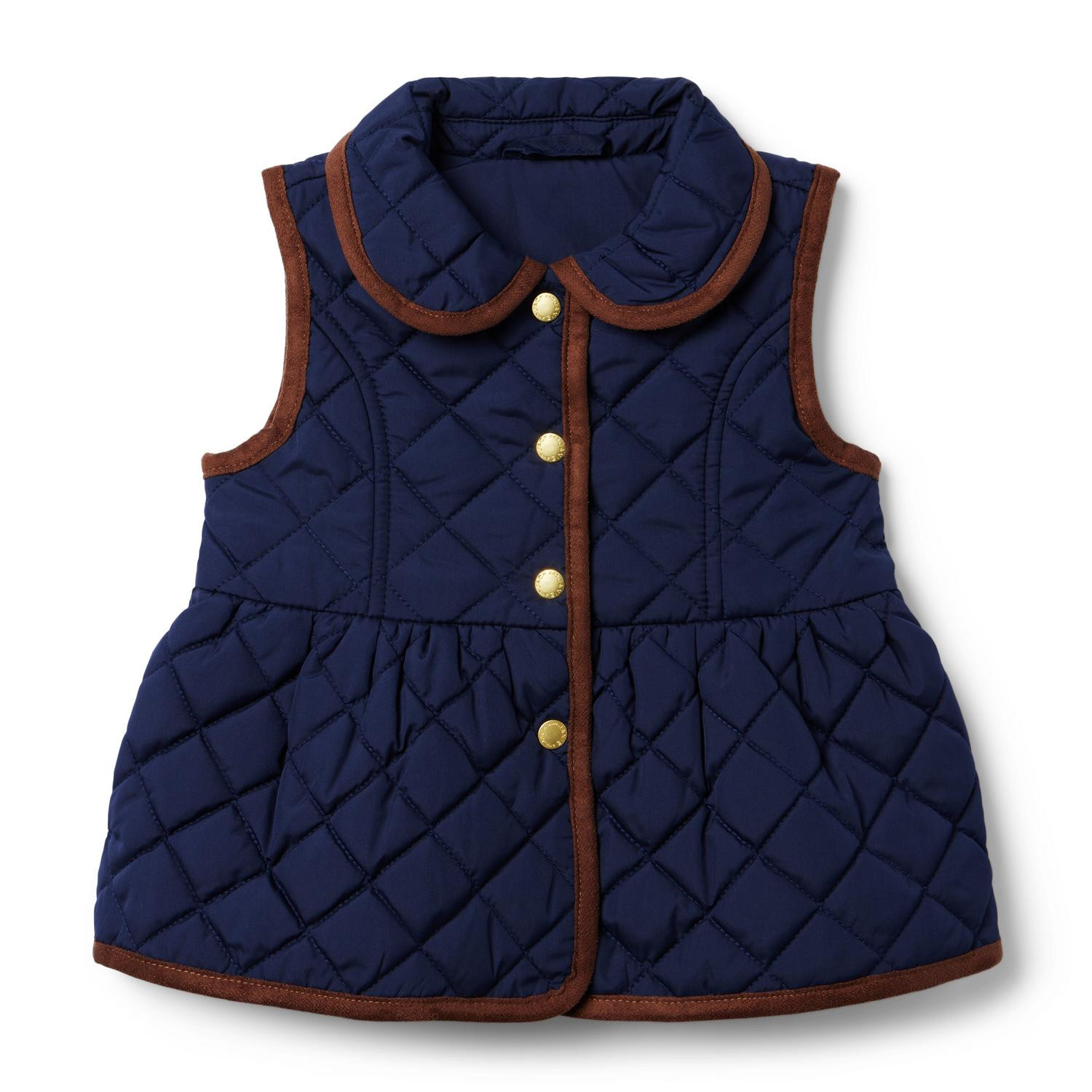 The Quilted Peplum Vest | Janie and Jack