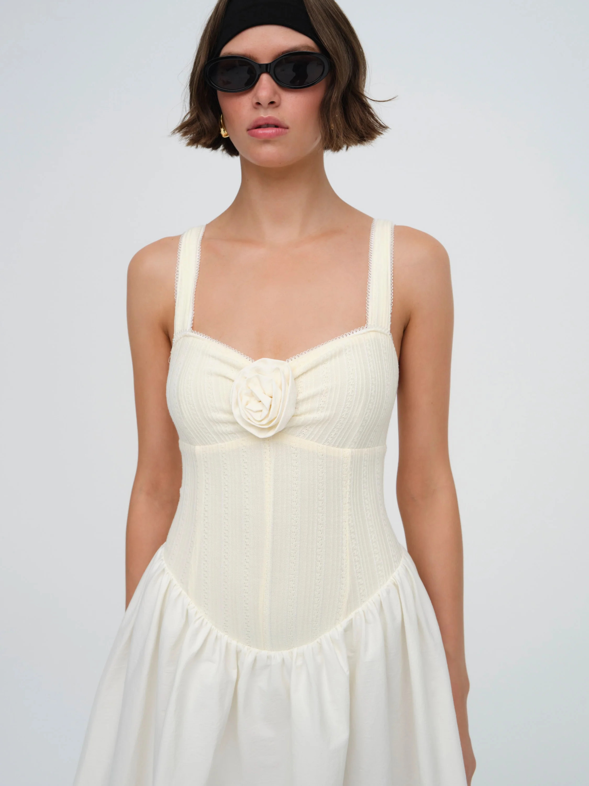 Billie Pointelle Midi Dress | For Love & Lemons
