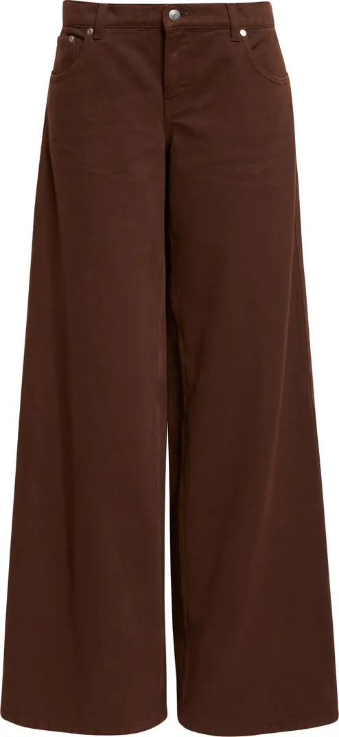 Stella McCartney Mid Rise Wide Leg Jeans | Nordstrom | Nordstrom