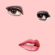 Sarah Hanhart"Raquel" Pink Raquel Welch Pop Art Fashion Portrait Photograph 2019