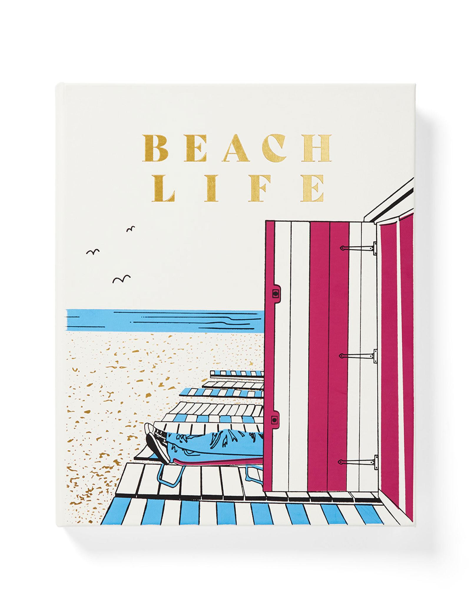 Beach Life Leather Bound Book by Stefan Maiwald | Serena and Lily