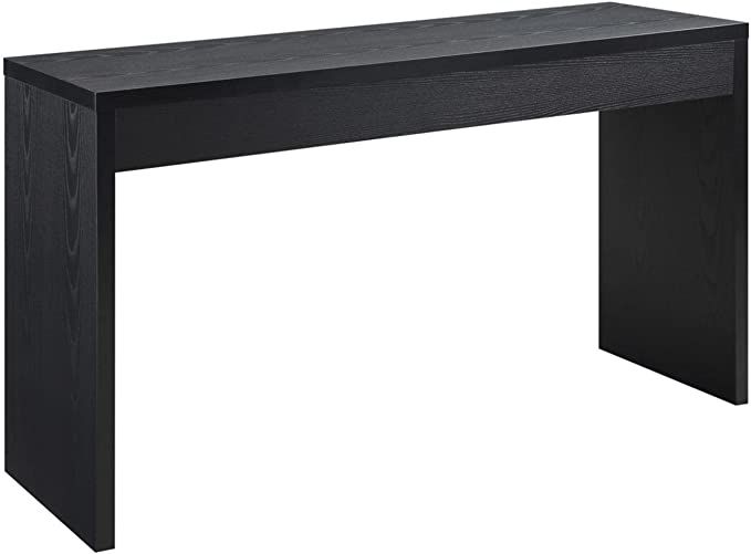 Convenience Concepts Northfield Hall Console Desk Table, Black 48 x 15.5 x 28 | Amazon (US)