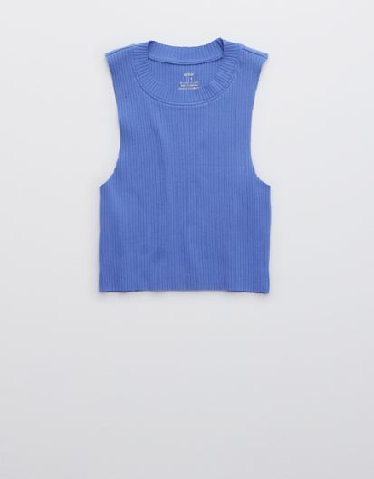 Aerie Rebel Cropped Tank Top | American Eagle Outfitters (US & CA)