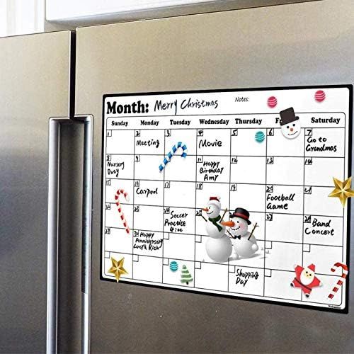 Fridge Calendar Magnetic Dry Erase Calendar Whiteboard Calendar For Refrigerator Planners 16.9 In... | Amazon (US)