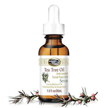Sonoma Naturals Tea Tree Oil Serum for Face 1 oz | Acne & Dry Skin | Pore Minimizer | Skin Moisturizing & Healing | Anti Oxidant Rich | Anticeptic & Antifungal | Walmart (US)