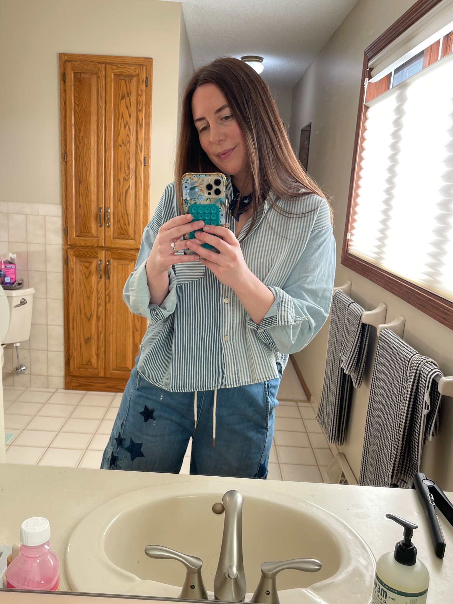 Railroad chic 🚂 What I wore to Cash’s train-themed 2nd birthday party! This railroad stripe shirt was perfect! 

#LTKParties #LTKKids #LTKFindsUnder100