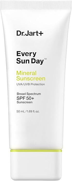 Dr.Jart+ Every Sun Day Mineral Korean Sunscreen SPF 50+ for Face with Zinc Oxide | Korean Skin Ca... | Amazon (US)