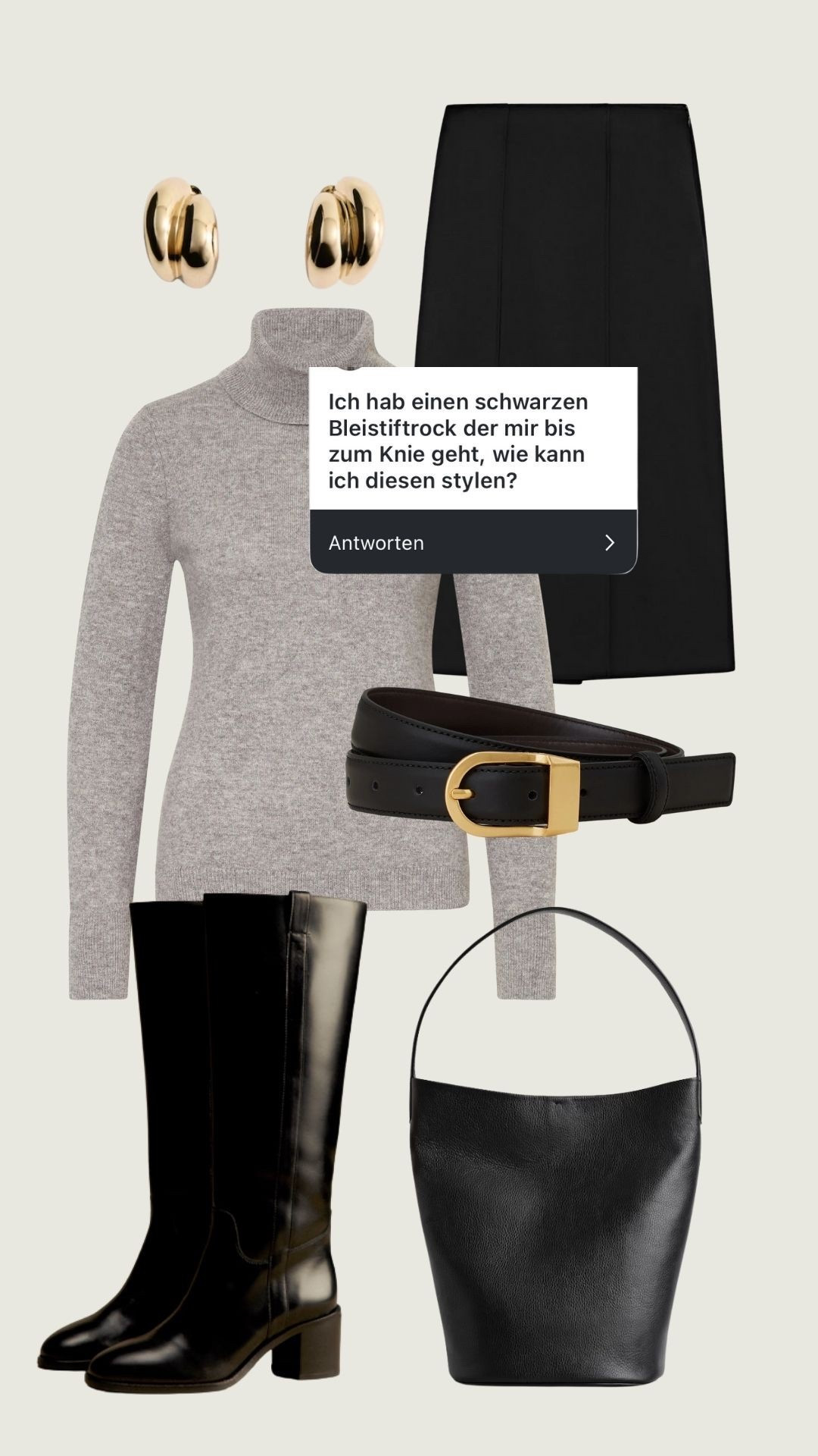 Bleistiftrock stylen 🖤

#LTKwinter #LTKdeutschland #LTKstyletip