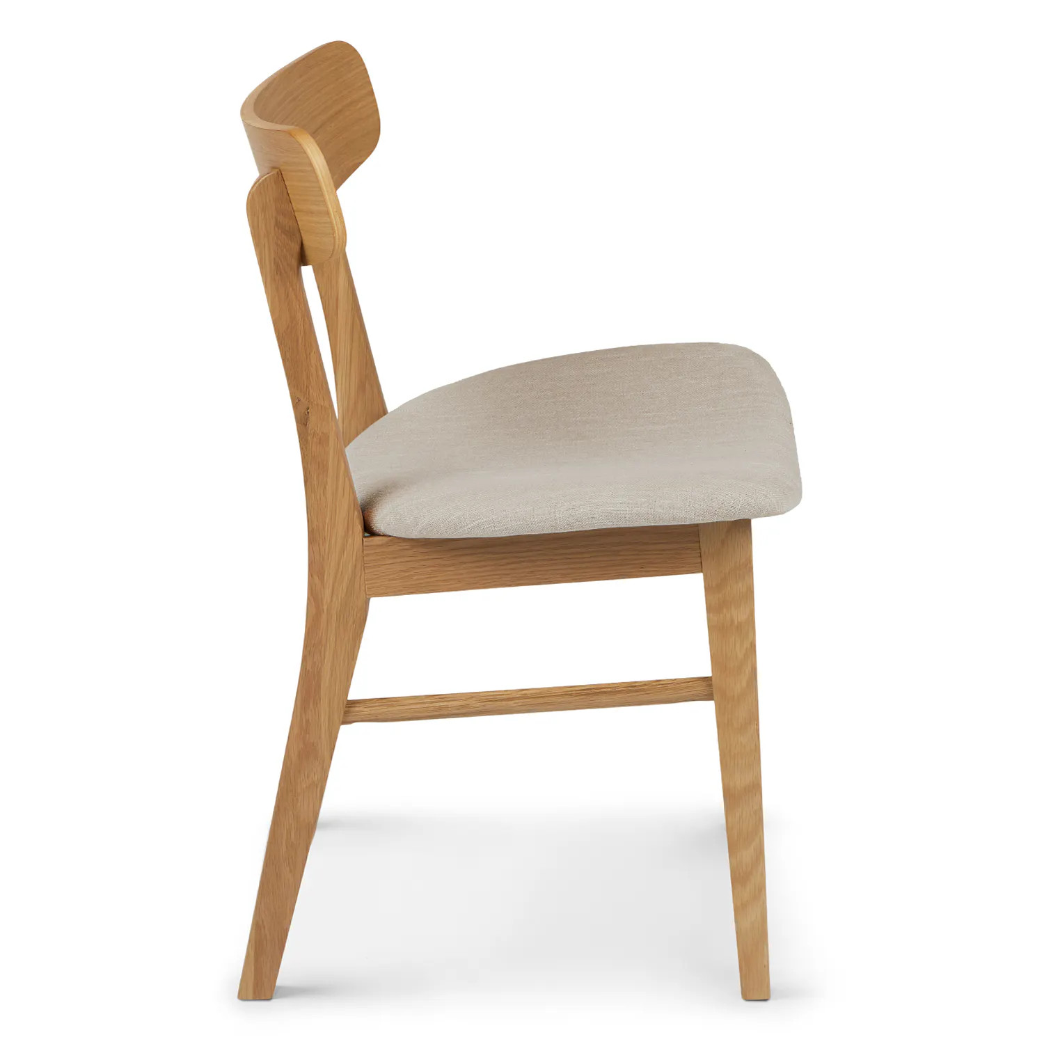 Ecole Dining Chair - Oak and Welsh Taupe | Article