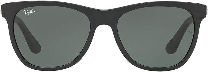 Ray-Ban RB4184 Square Sunglasses, Black/Green, 54 mm | Amazon (US)