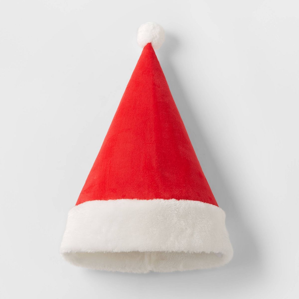 Classic Santa Christmas Hat with Faux Fur Red/White - Wondershop™ | Target