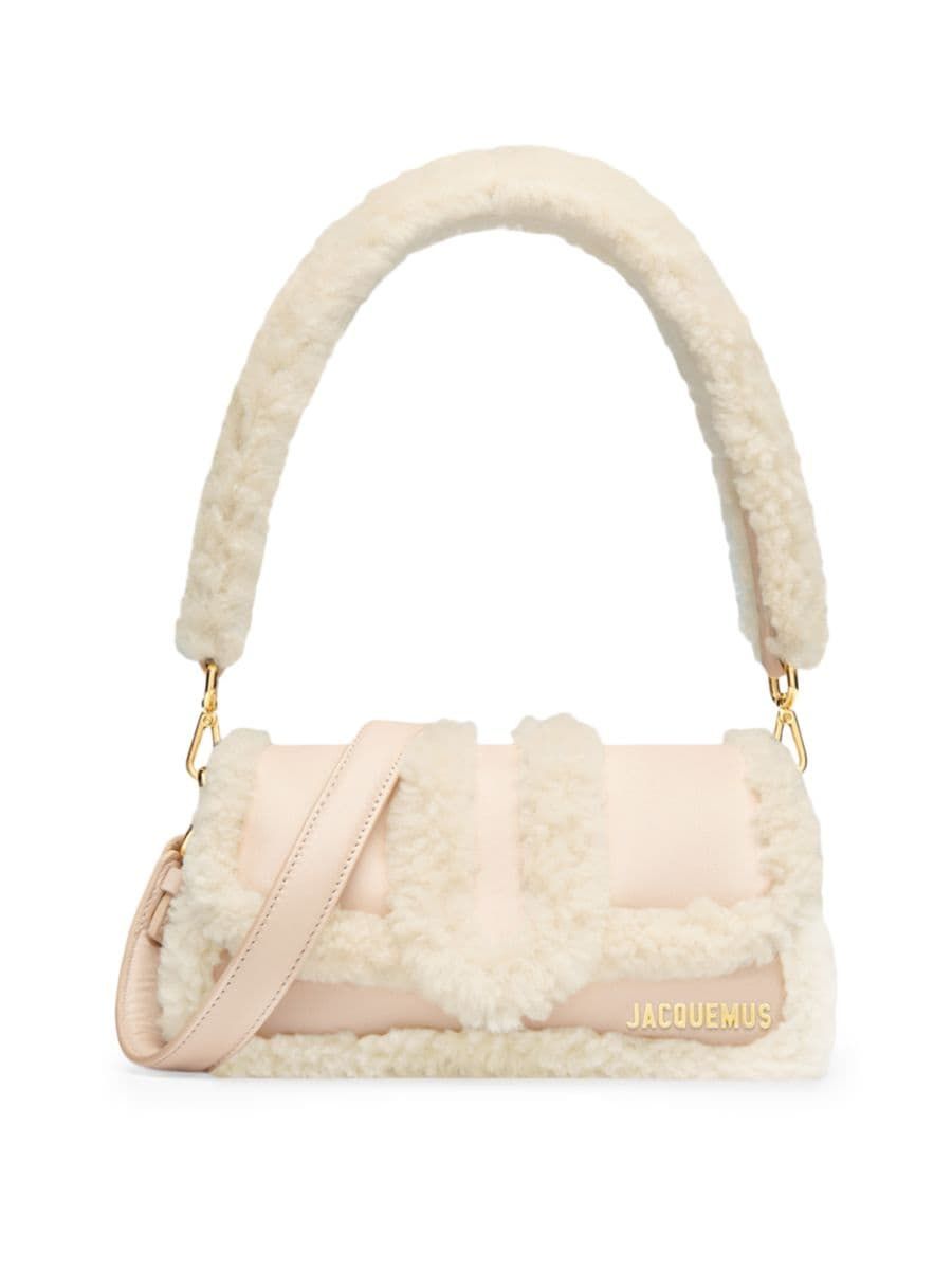 Le Petit Bambimou Doux Shearling Shoulder Bag | Saks Fifth Avenue