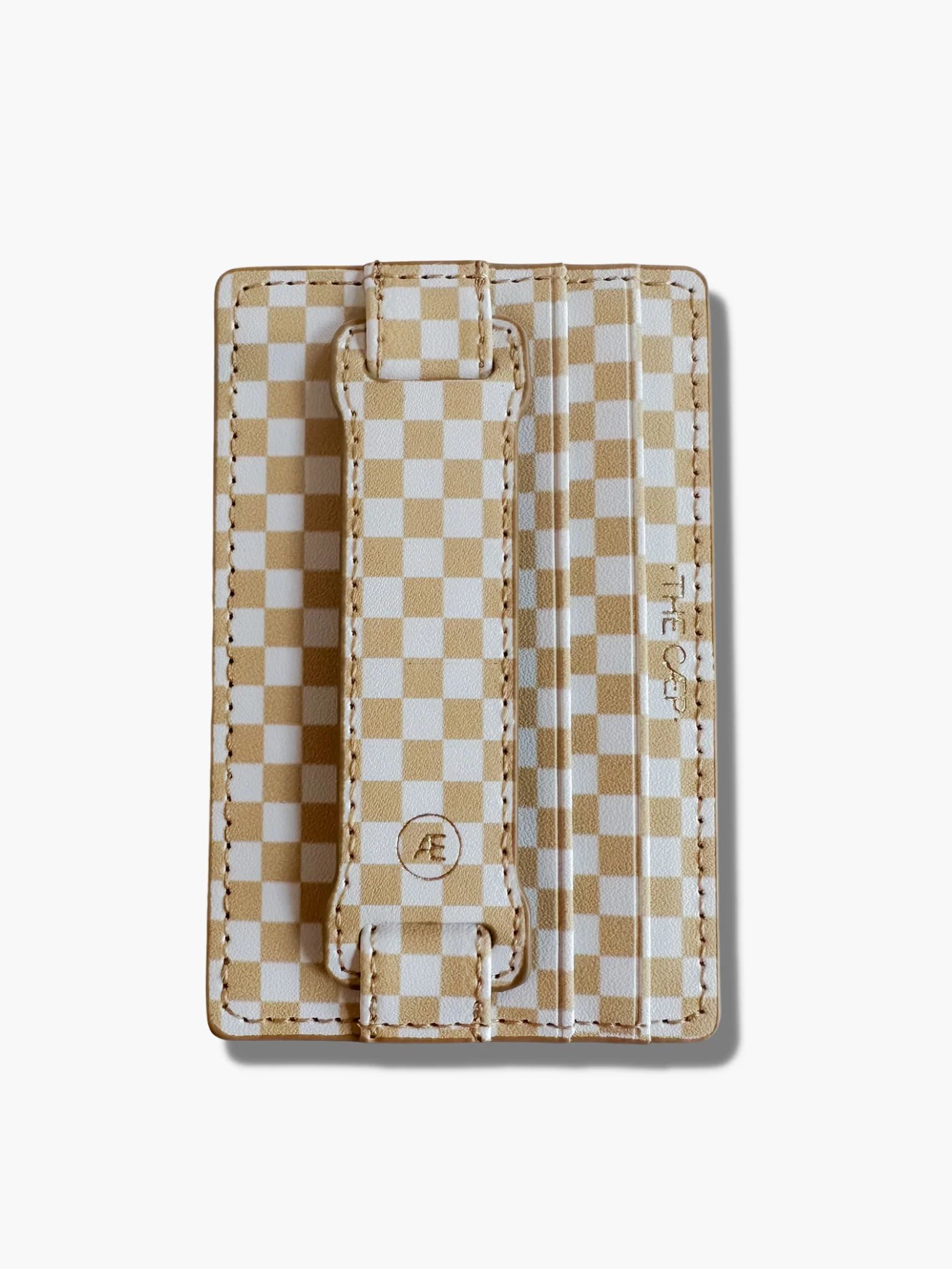 Beige Checkered | THE CAEP