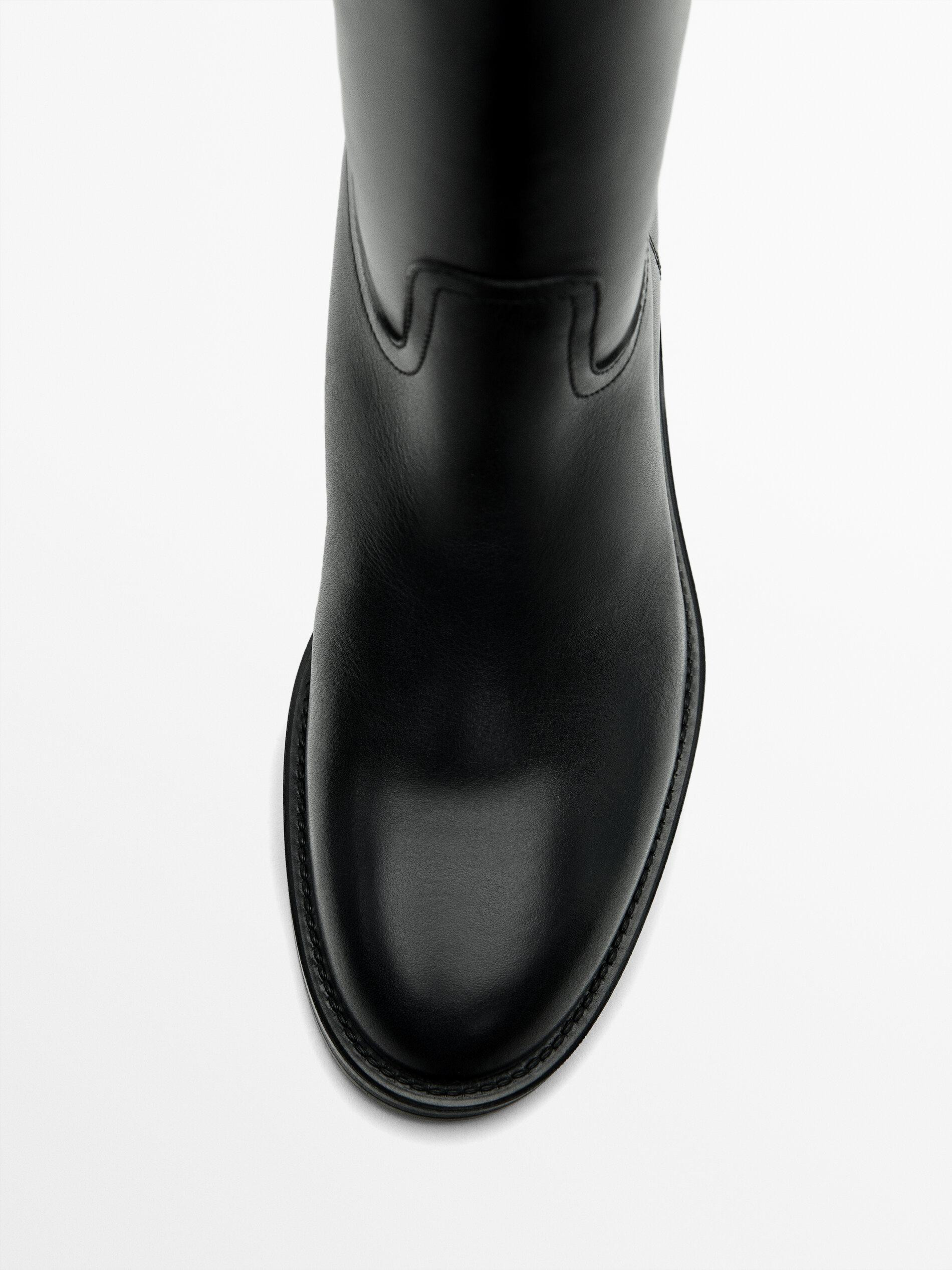 Riding-style boots | Massimo Dutti US