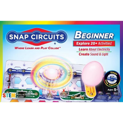 Snap Circuits Beginner Science Kits: STEM Learning for Grades 3-6, Includes Instruction Guide | Target