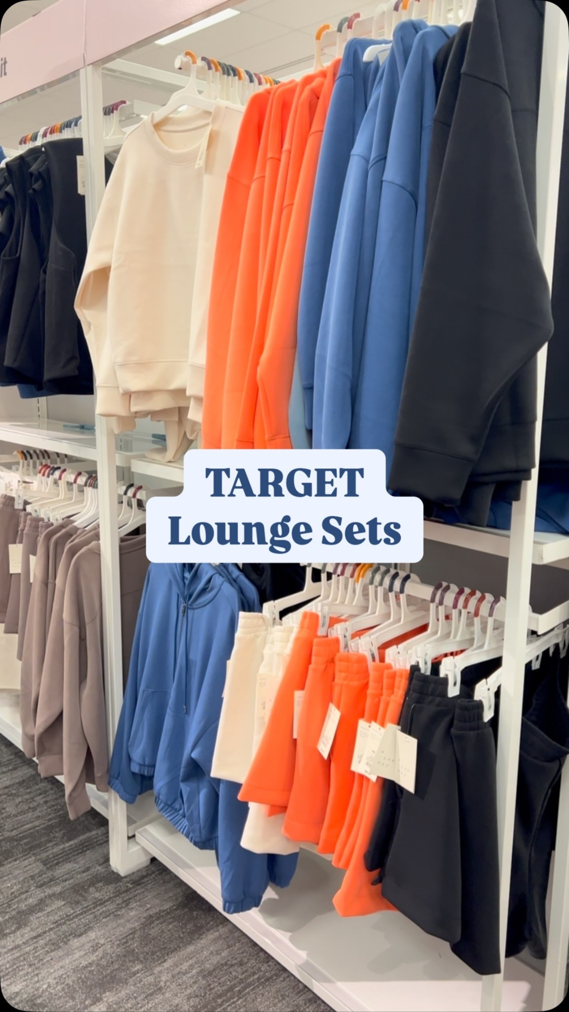 These lounge sets are perfection - buttery soft, chic, and perfect for any occasion. They make you look put together but feel like pajamas! 

#target #targetstyle #loungewear #matchingset #comfychic