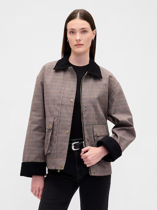 Plaid Barn Jacket | Gap (US)