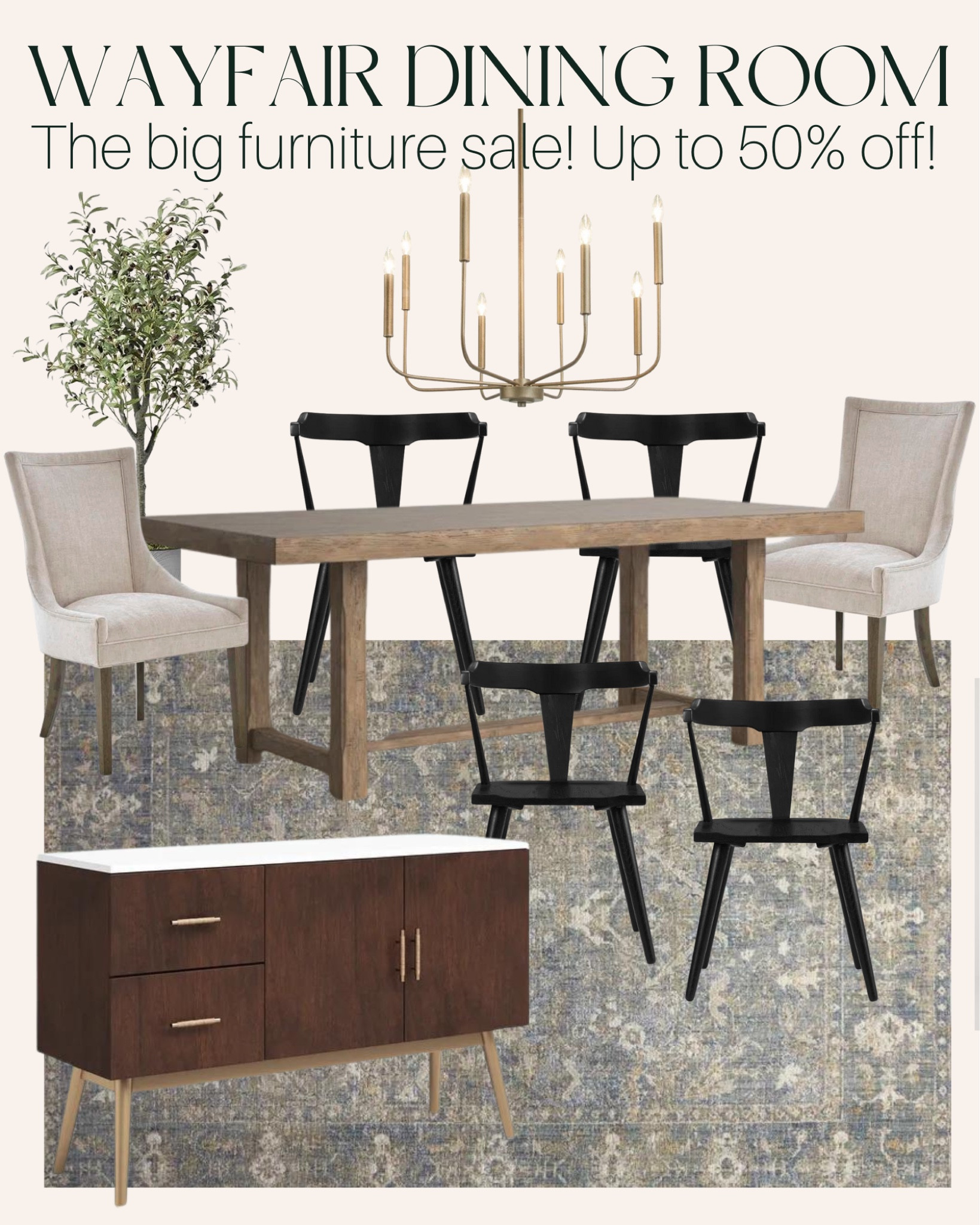 Wayfair Dining room! The Big furniture sale, up to 50% off! 

#LTKhome #LTKsalealert #LTKSeasonal