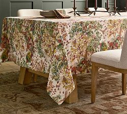 Fantastical Forest Cotton/Linen Tablecloth | Pottery Barn (US)