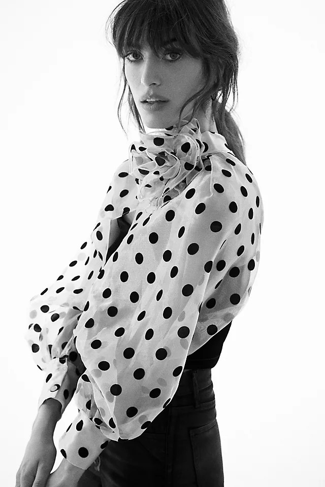 By Anthropologie Rosette Tulle Sleeves | Anthropologie (US)