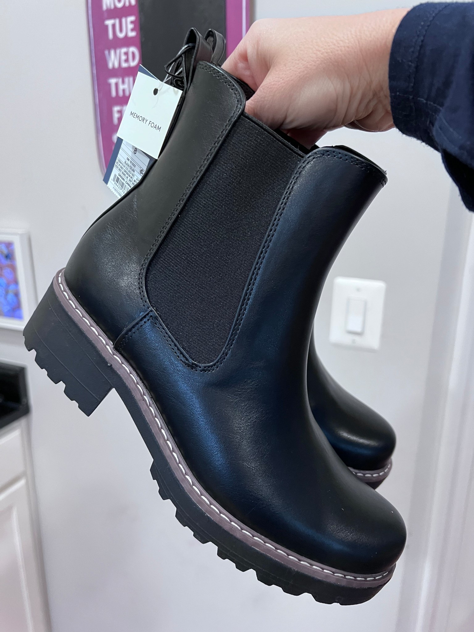 I've been trying to build more of a capsule wardrobe especially for fall and winter. I've had Chelsea style boots on my wishlist for awhile so I couldn't resist when I saw these on sale. They have memory foam in them so they are super comfy! Can't wait to style some fall outfits! 

#LTKShoeCrush #LTKFindsUnder50 #LTKSaleAlert