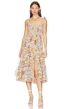 Triny Midi Dress
                    
                    Poupette St Barth | Revolve Clothing (Global)