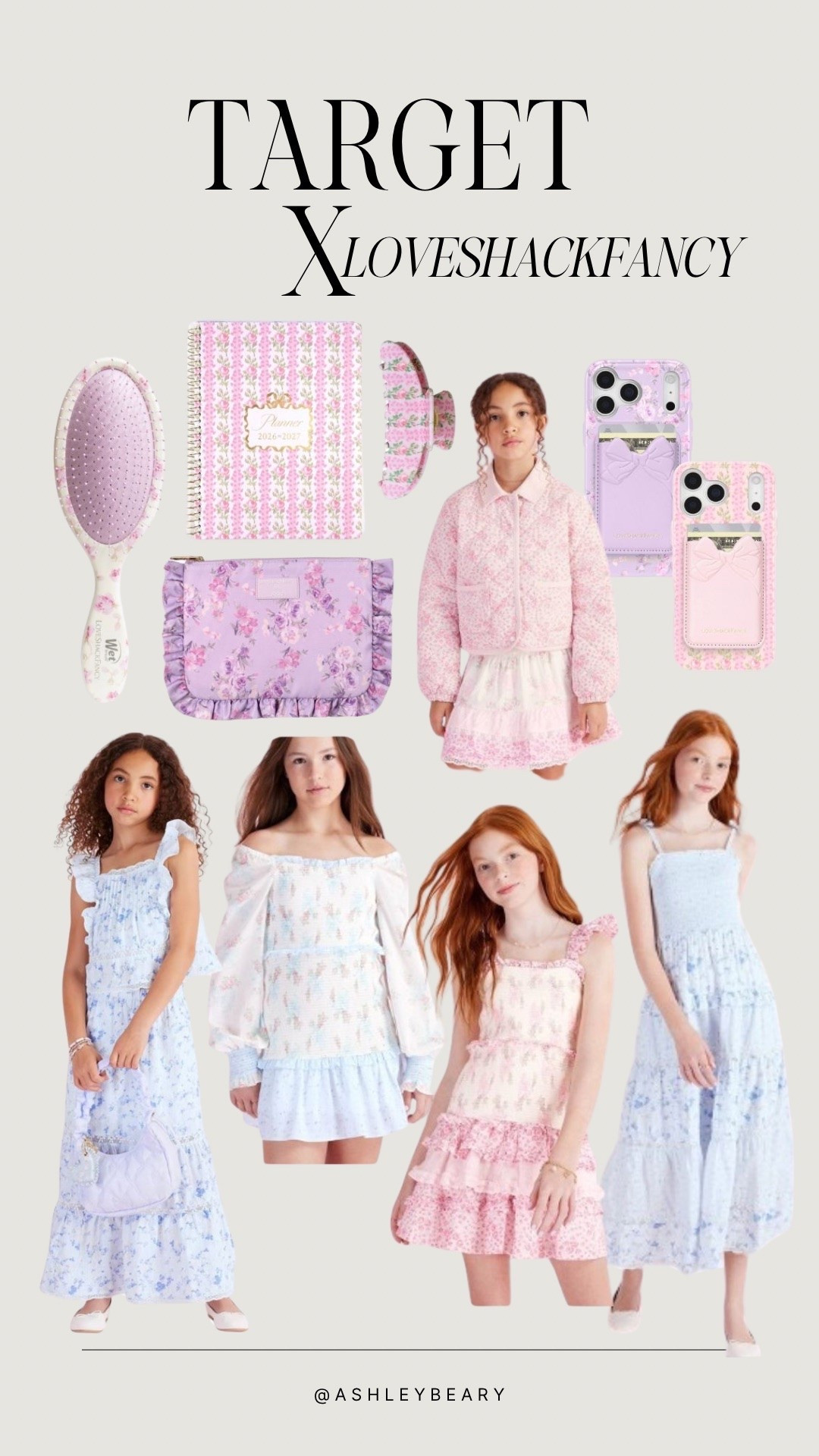 New Loveshackfancy X Target collection! Little girls floral favorites! 

Summer outfit 
Accessories

#LTKmomlife #LTKSeasonal #LTKKids