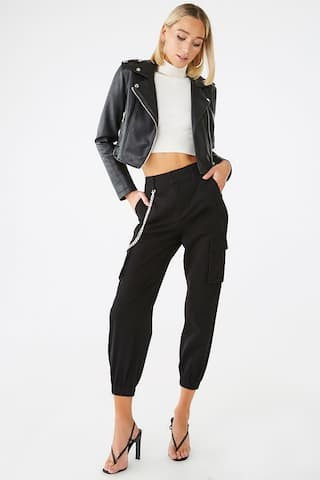 Chain-Accent Cargo Joggers | Forever 21 (US)