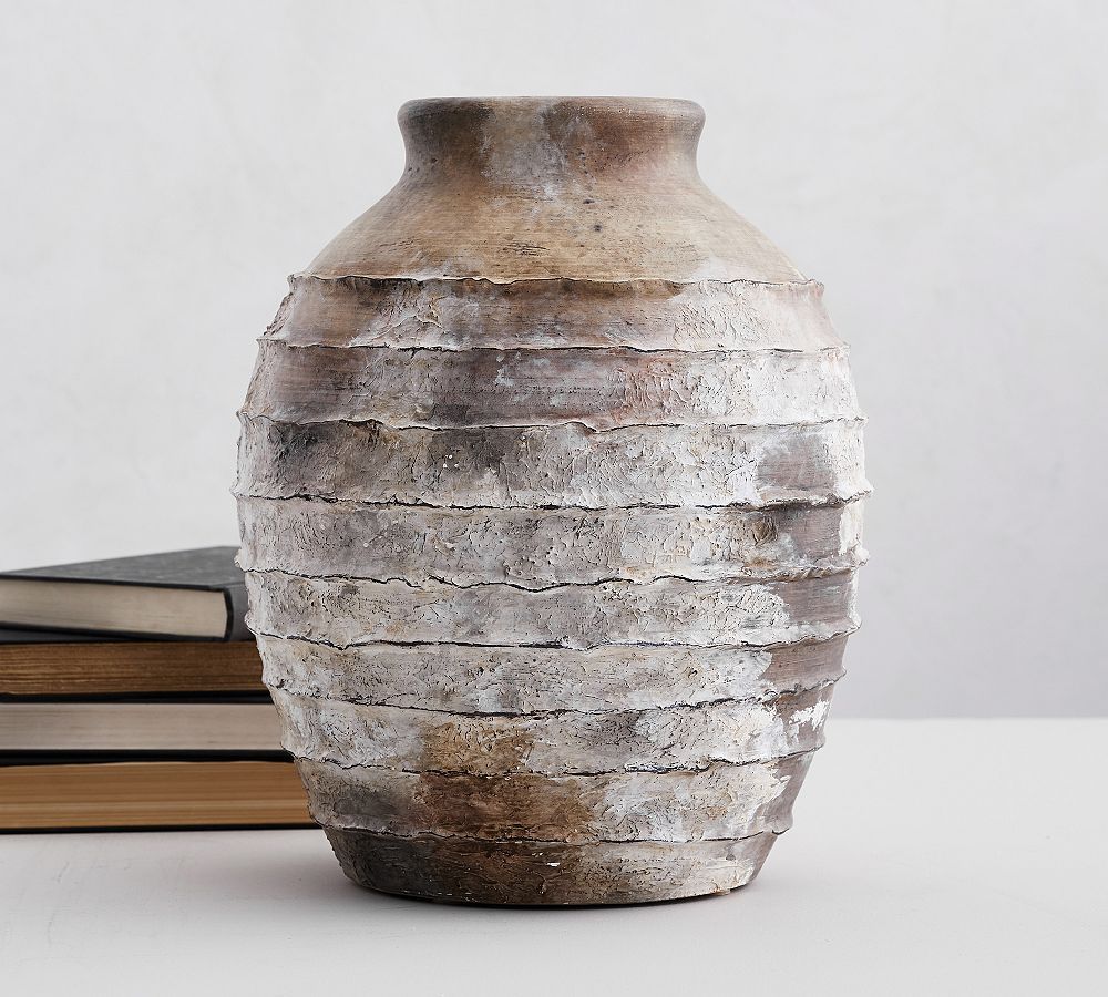 Artisan Handcrafted Terracotta Vase Pottery Barn Finds pottery Barn Deals pottery barn Sales | Pottery Barn (US)