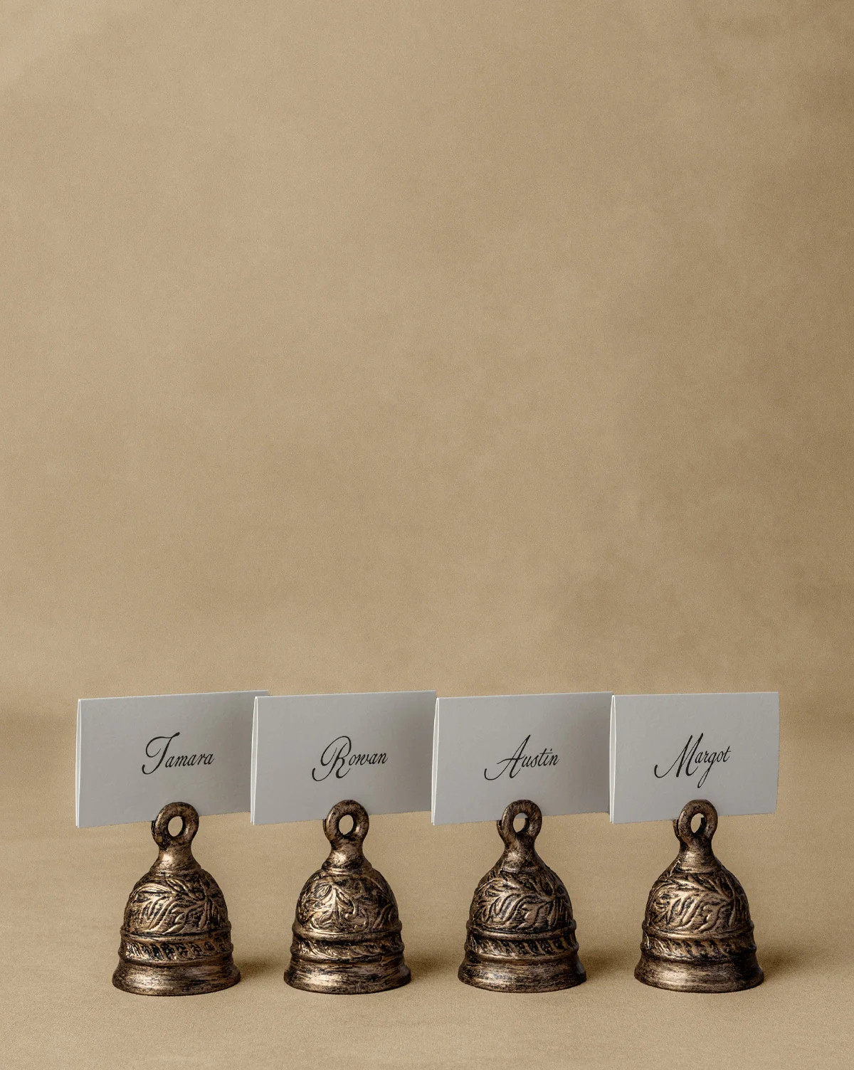 Ornate Bell Place Card Holder (Set of 4) | McGee & Co. (US)