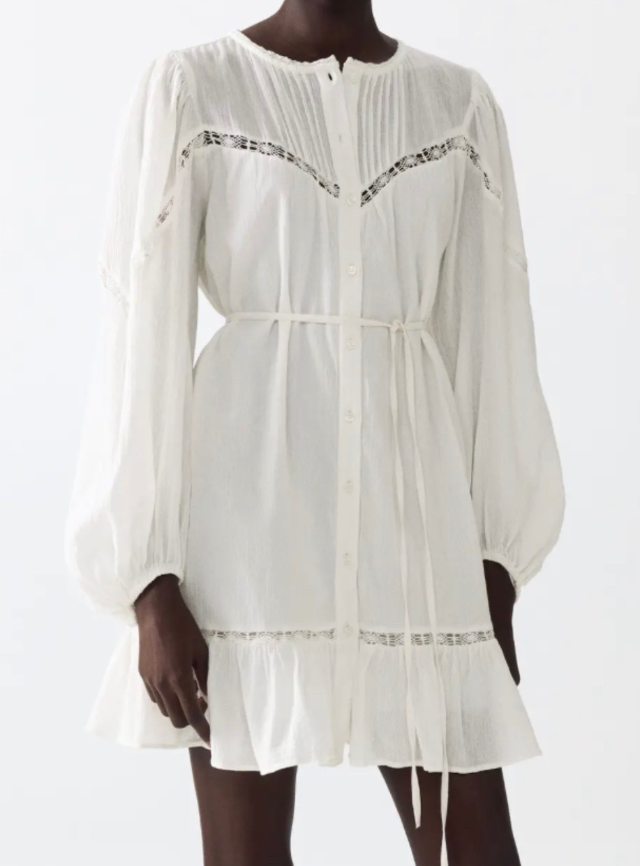 Beach outfit 
Vacation 
White dress
Dress 

#LTKdayinmylife #LTKootd