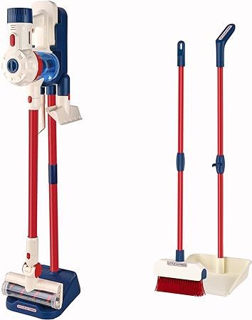 Amazon.com: JOYIN 3-in-1Kids Vacuum Set, Toddler Vacuum Cleaning Toys with 3 Different Nozzles, B... | Amazon (US)