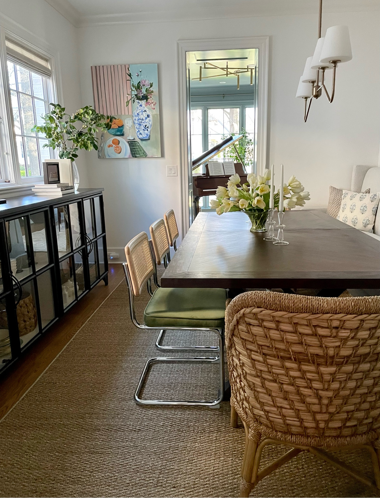 Dining room refresh!