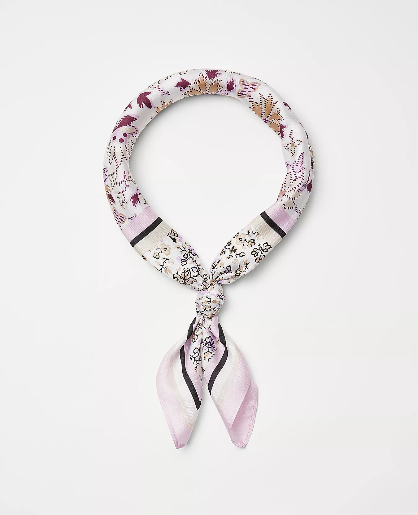 Floral Silk Little Scarf | Ann Taylor | Ann Taylor (US)