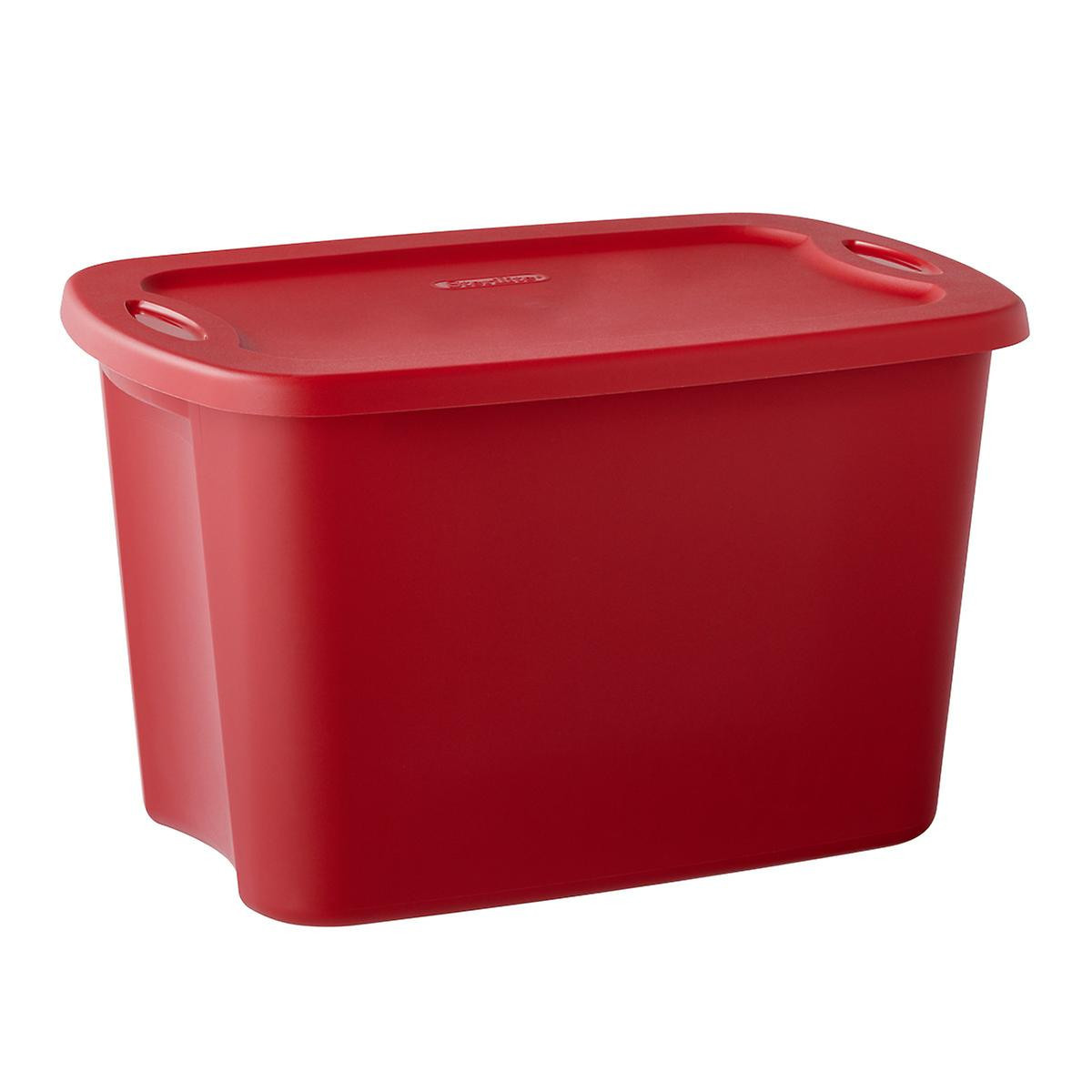 18 gal. Red Tote Box | The Container Store