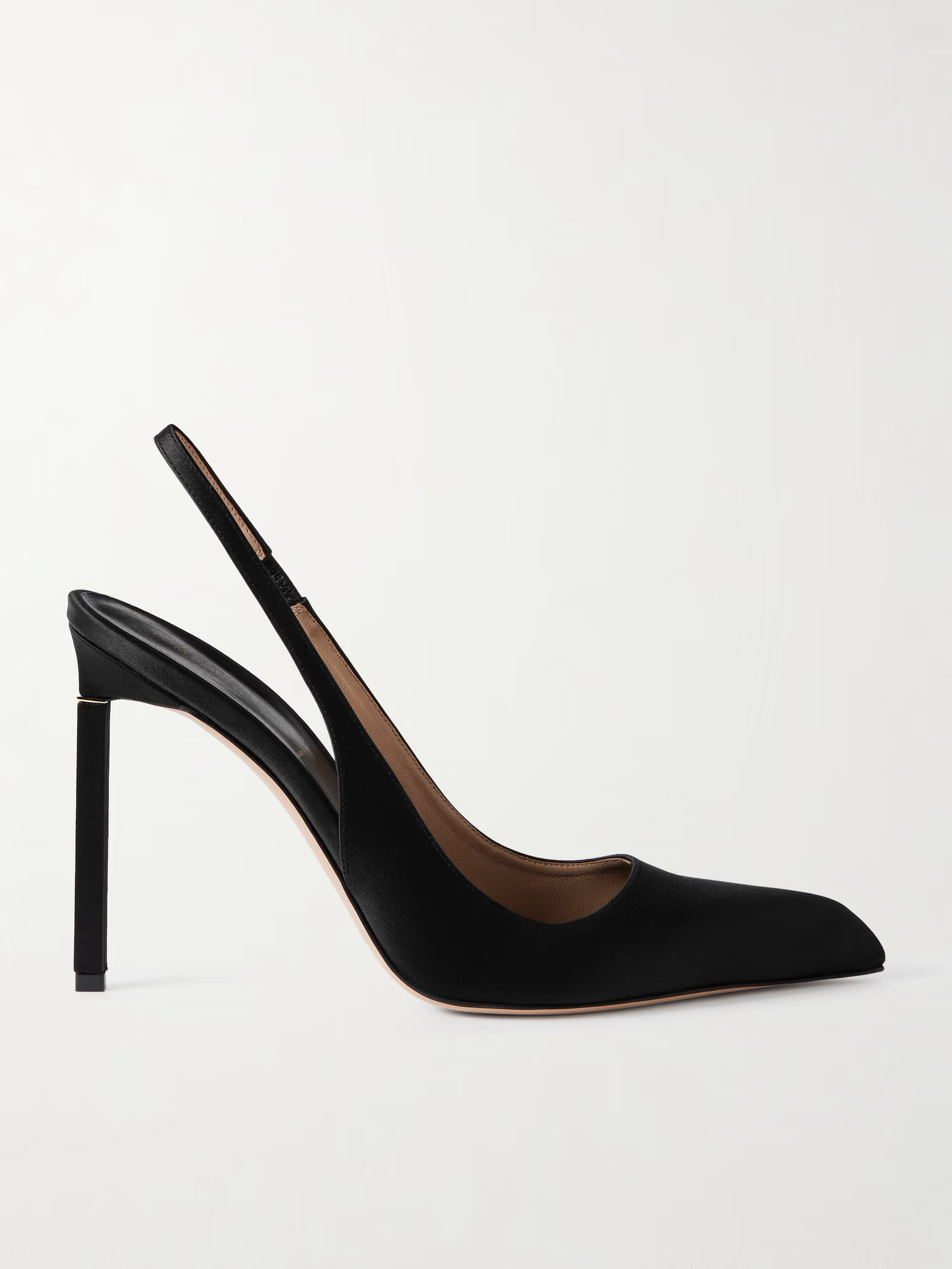Satin slingback pumps | NET-A-PORTER (US)