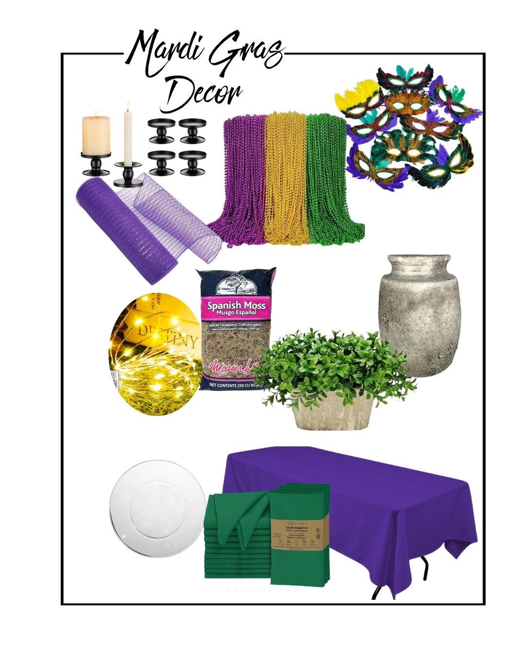 Ready for Mardi Gras, 3/4/25?

Lots of easy way to make your party the best yet! Beads, masks, and decor that's lively but also reminiscent of New Orleans hidden gardens! See blog post at: https://southhousedesigns.com/mardi-gras-decorations/

#mardigras #mardigrasparty


 

 #LTKHome #LTKParties