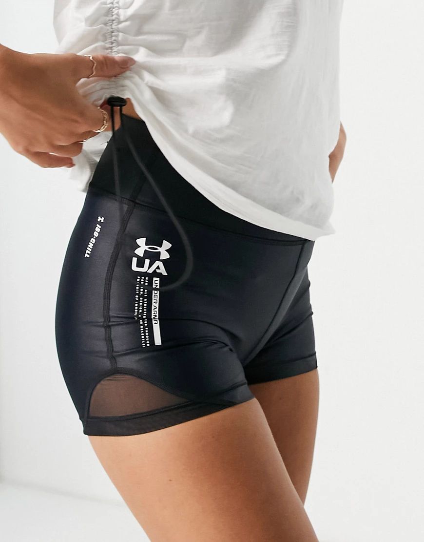 Under Armour – Training Iso Chill – Booty-Shorts in Schwarz | ASOS (Global)
