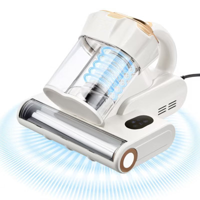 VEVOR Mattress Vacuum Cleaner, 550W Bed Vacuum with 18KPa Suction, HEPA Filter, Heating & UV Light, Handheld Corded for Bed & Sofa, White | Target