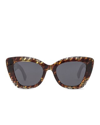 Logo Trim Sunglasses | FWRD 