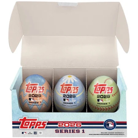 2026 Topps Series 1 Baseball - Factory Sealed - Collector Tins - 3-Pack | Walmart (US)