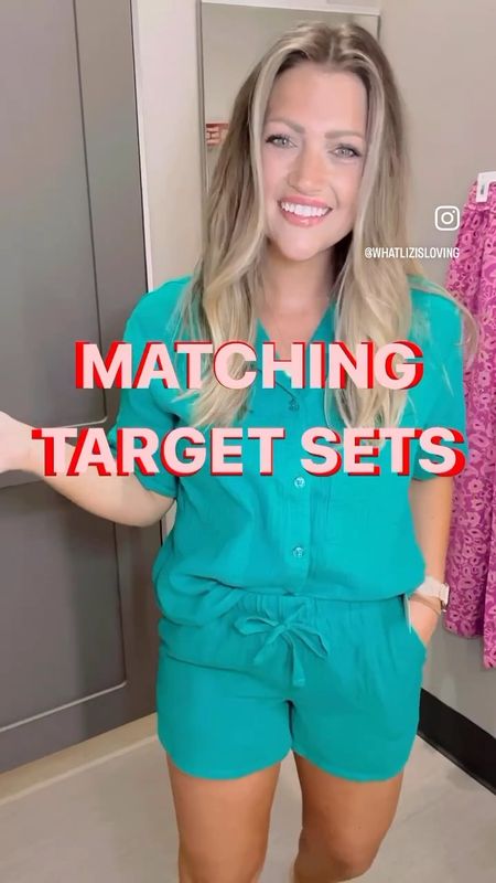 Target matching sets!🎯🎯💗 these are all SO GOOD!!! 5 stars for them all!! Sizing: gauze set size small in both // size XS in both for the white eyelet set // size M pink shorts - S in the sweatshirt //

Perfect loungewear set
Last minute Easter brunch set
Easter weekend
Bridal outfit
Bachelorette weekend
Girls trip
Travel
Spring break outfit
Pool coverup
Beach coverup
Travel outfit idea
Trip
Summer vacation 
Vacay 


Follow my shop @WhatLizisLoving on the @shop.LTK app to shop this post and get my exclusive app-only content!

#liketkit #LTKFind #LTKunder50 #LTKU
@shop.ltk
https://liketk.it/45XL5


#LTKU #LTKFind #LTKunder50