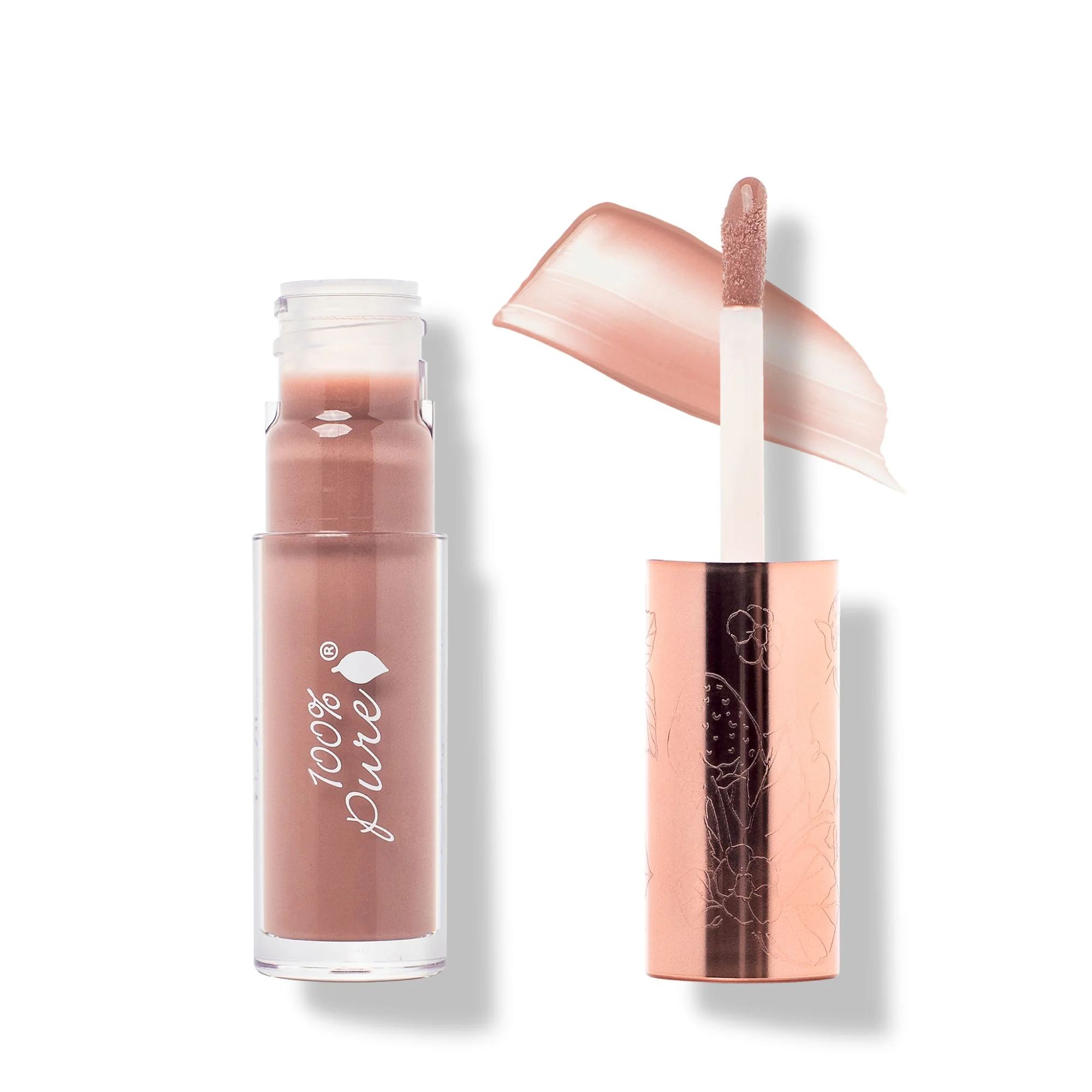 Fruit PigmentedÂ® Lip Gloss - Pink Caramel | 100% PURE